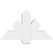 Ekena Millwork Redmond Architectural Grade PVC Gable Bracket, 36"W x 21"H x 6"D x 6"F, 14/12 Pitch GBP036X21X0606RED00 - alternate 3